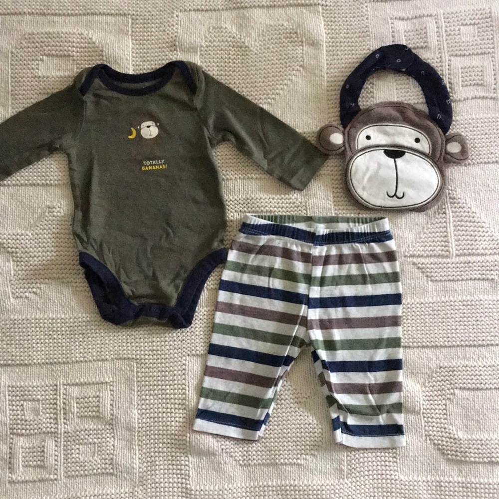 0-3 month outfit set